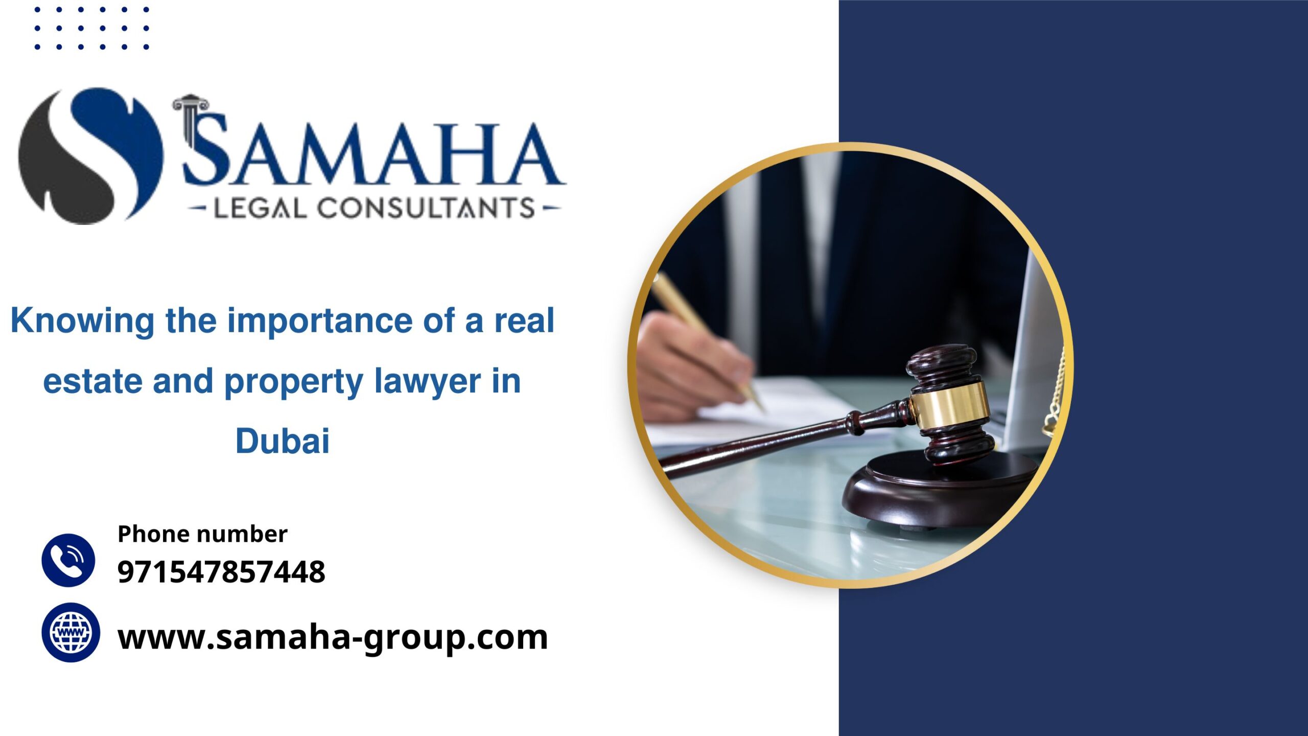 Knowing the importance of a real estate and property lawyer in Dubai