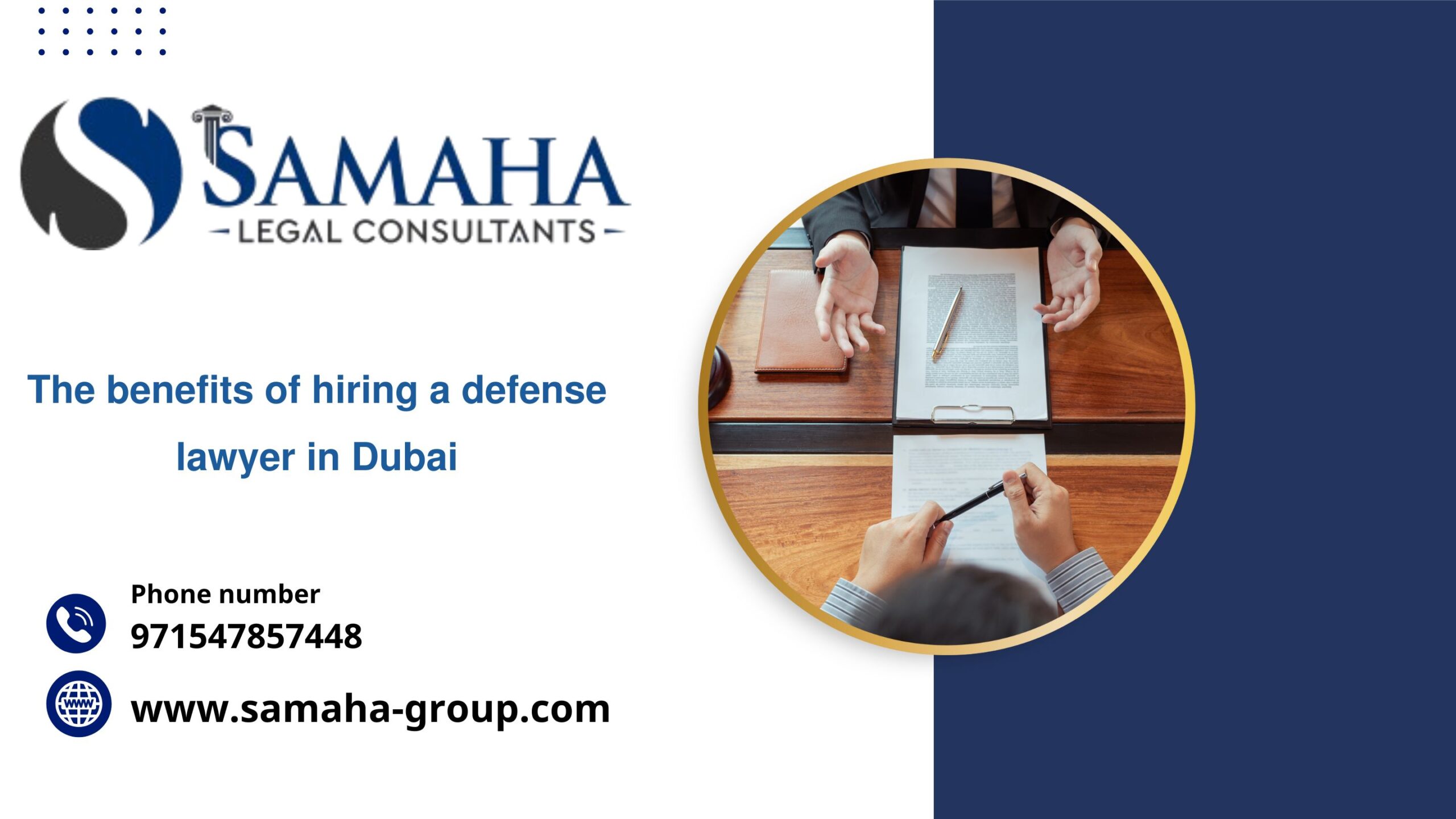 The benefits of hiring a defense lawyer in Dubai