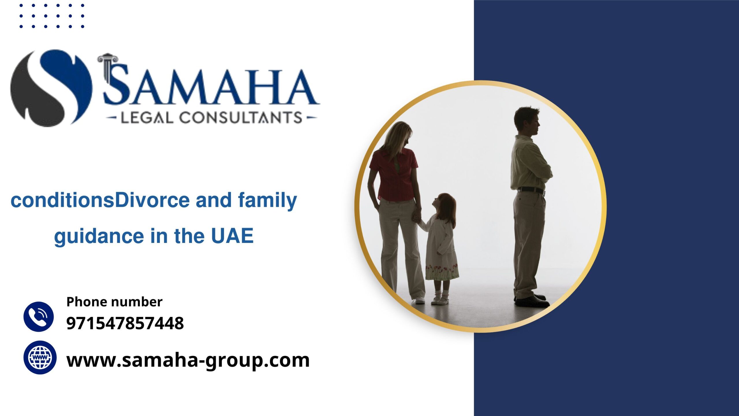 conditionsDivorce and family guidance in the UAE