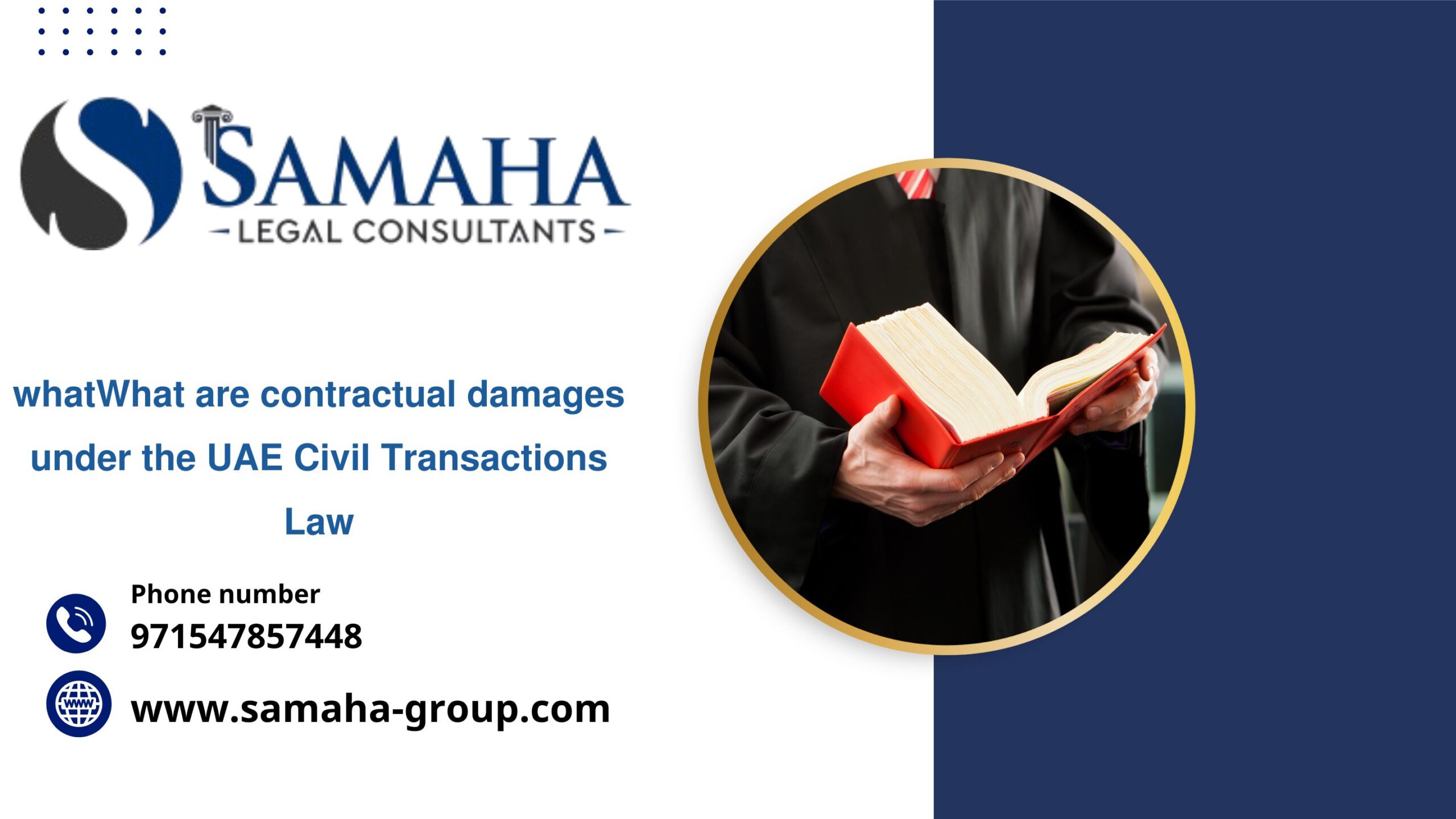 whatWhat are contractual damages under the UAE Civil Transactions Law