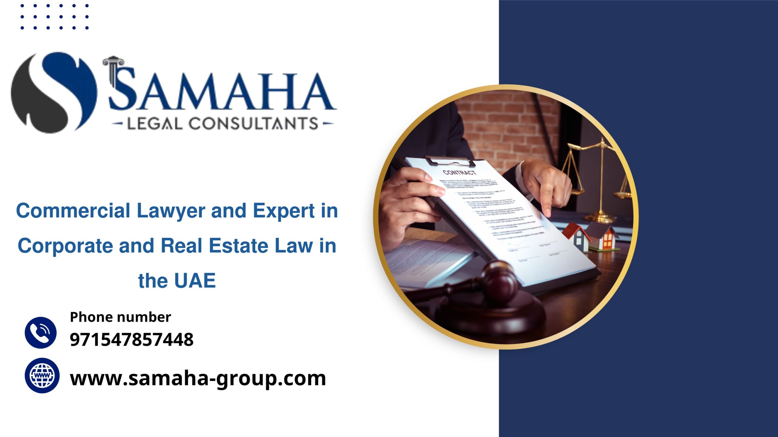 Commercial Lawyer and Expert in Corporate and Real Estate Law in the UAE