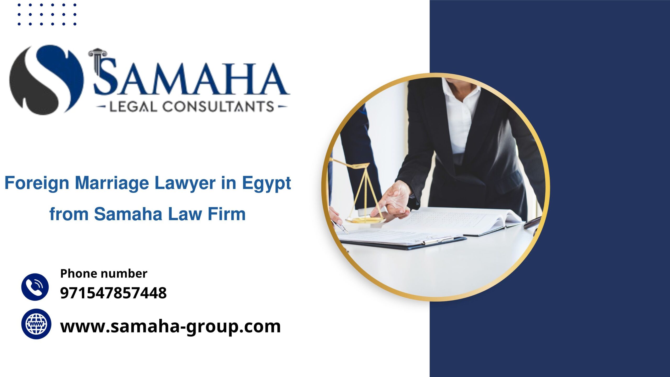 Foreign Marriage Lawyer in Egypt from Samaha Law Firm