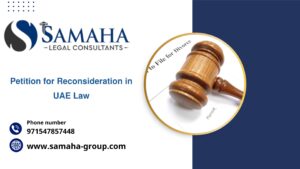 Petition for Reconsideration in UAE Law