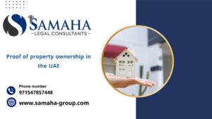Proof of property ownership in the UAE