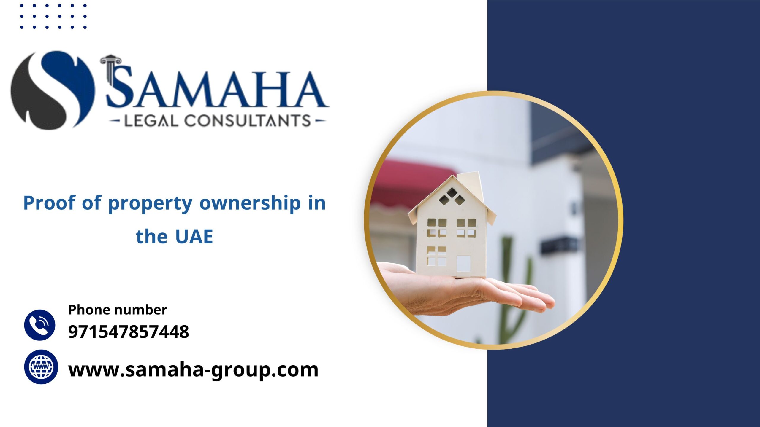 Proof of property ownership in the UAE