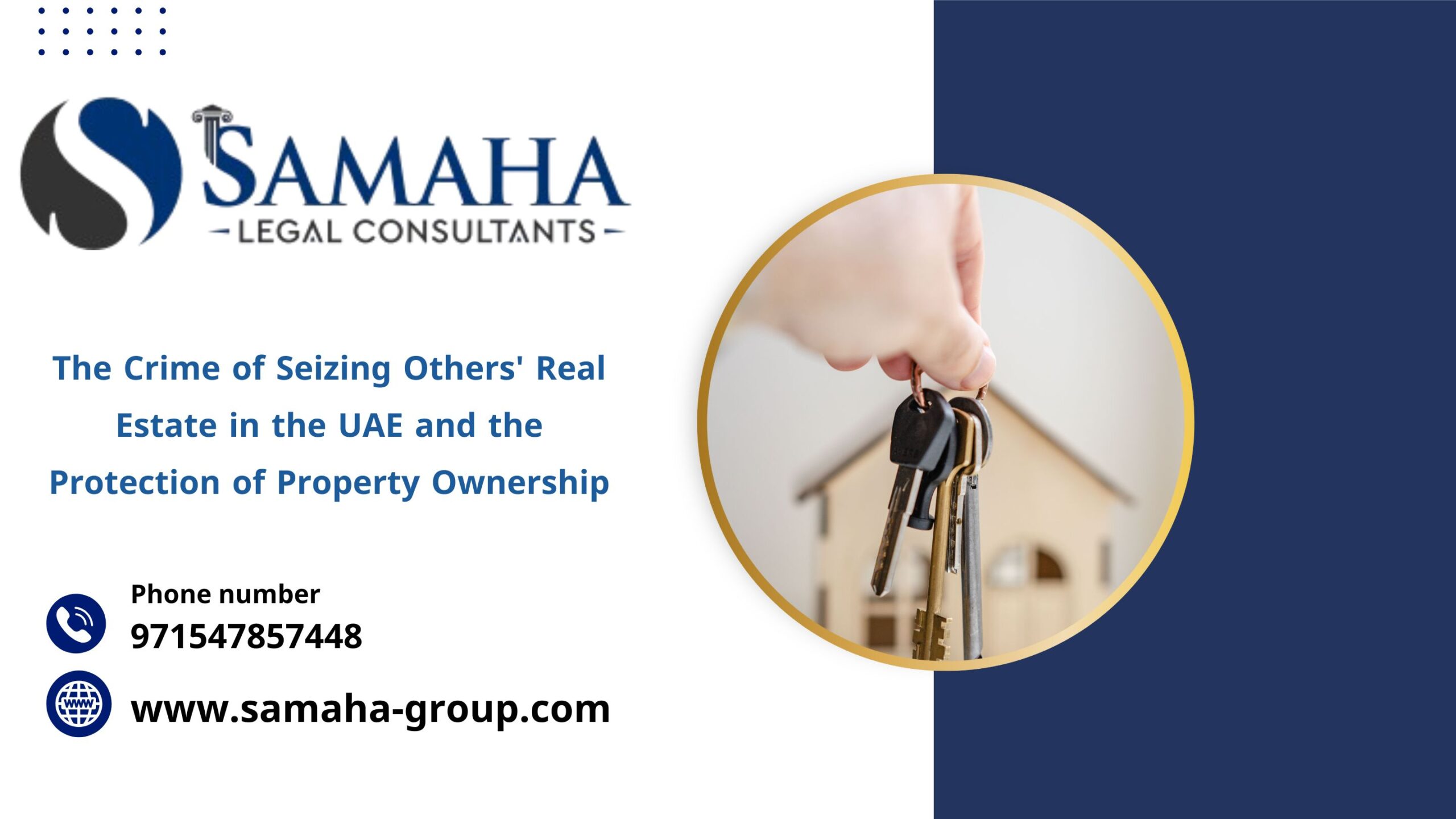 The Crime of Seizing Others' Real Estate in the UAE and the Protection of Property Ownership