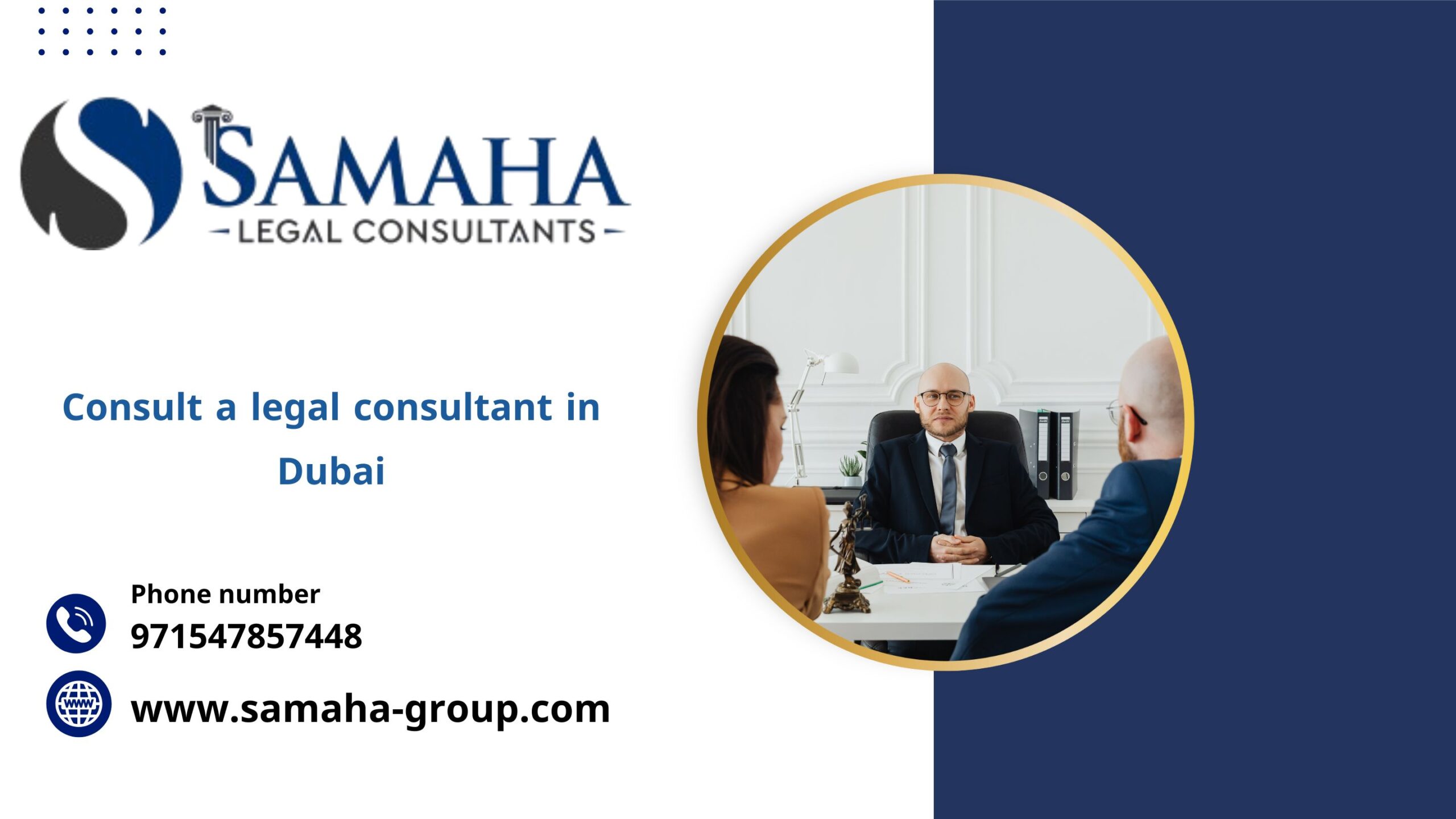 Consult a legal consultant in Dubai